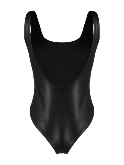 Logo -Print Swimsuit