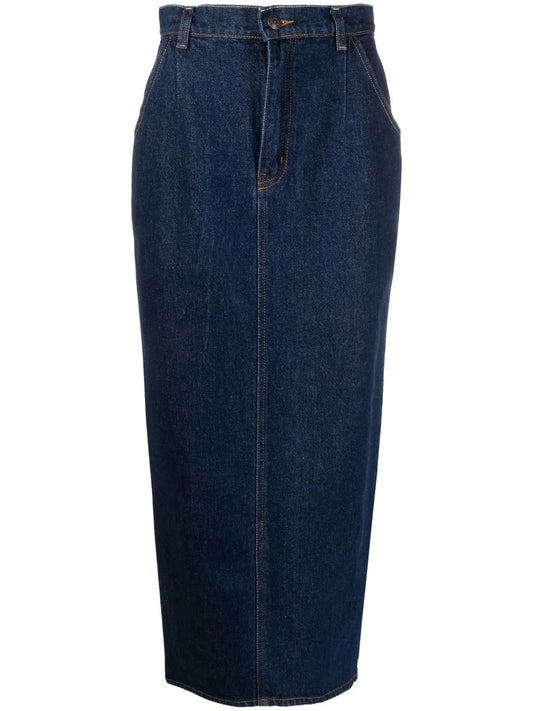 Tima Denim Midi Skirt