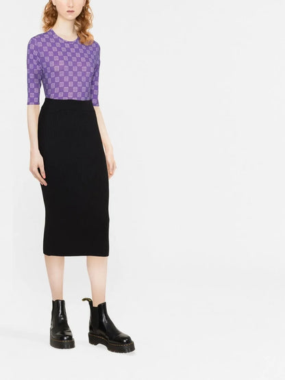 Knitted Midi Skirt