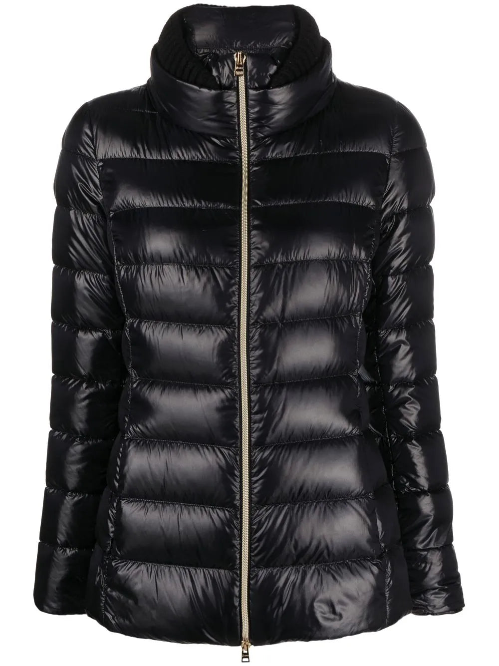Zip-Up Padded Short Jacket