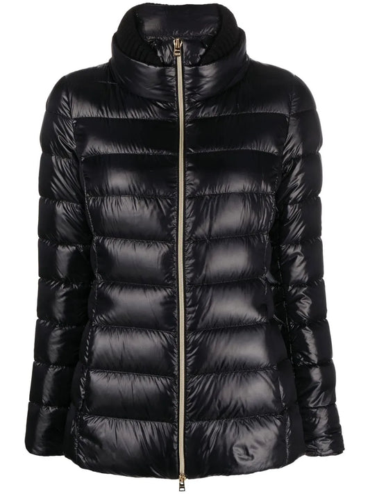 Zip-Up Padded Short Jacket