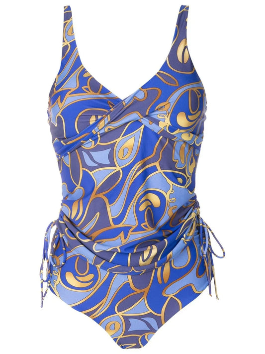 Graphic-Print Swimsuit