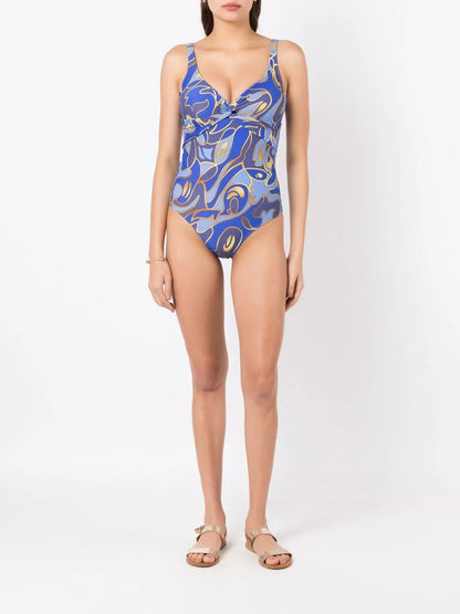Graphic-Print Swimsuit