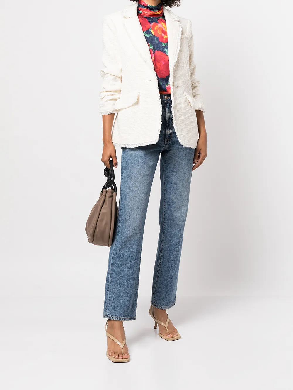 Khloe Boucle Tweed Blazer