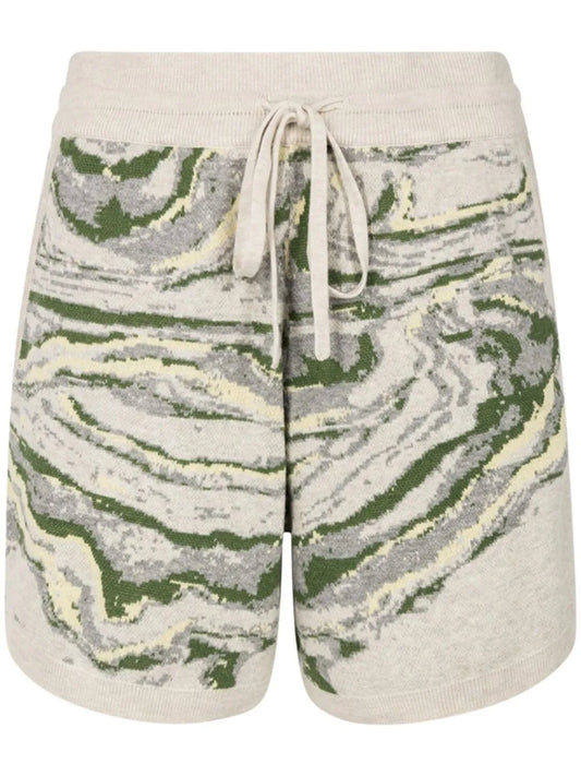 Crystal Azurite Track Shorts