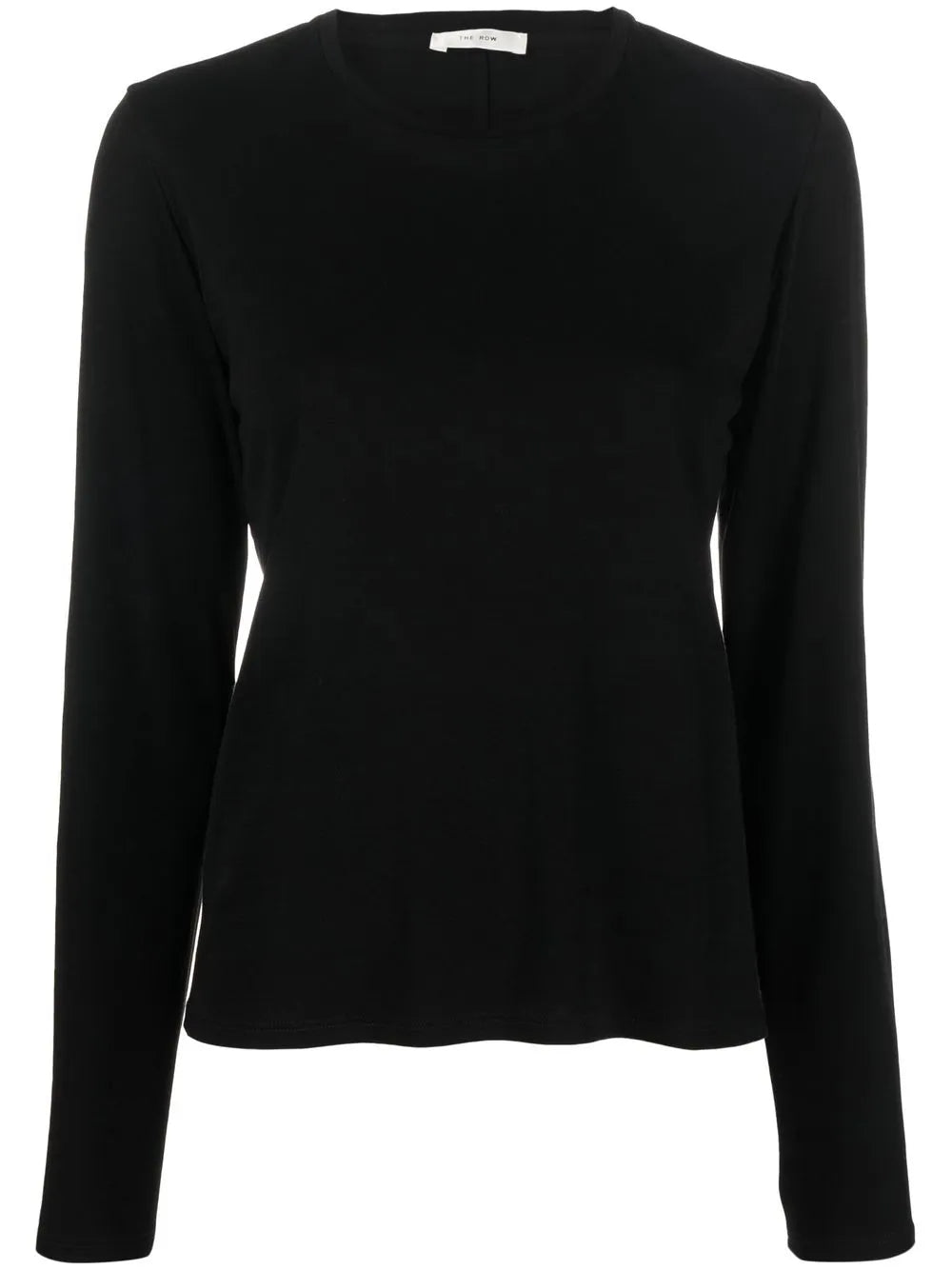 Round-Neck Long-Sleeved T-Shirt