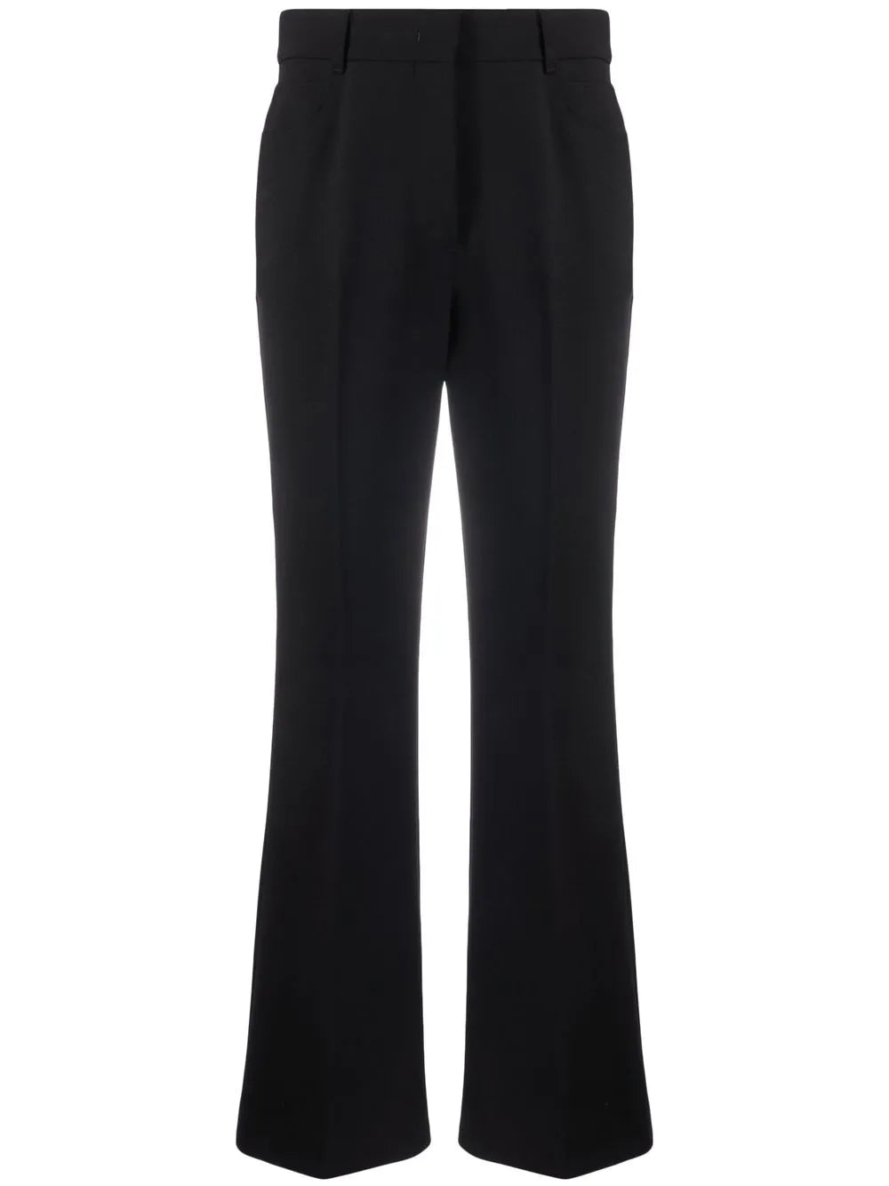Cropped Bootcut Trousers