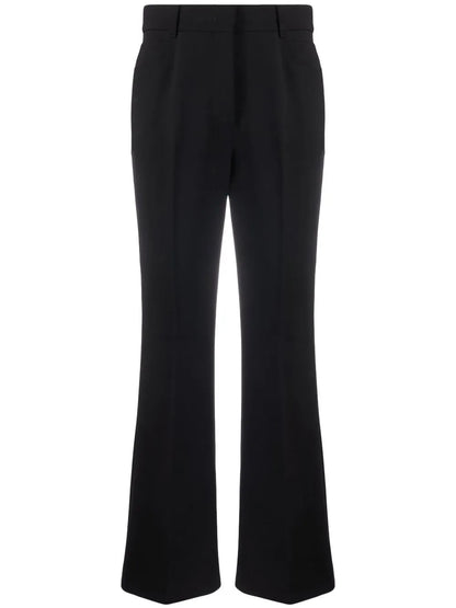 Cropped Bootcut Trousers