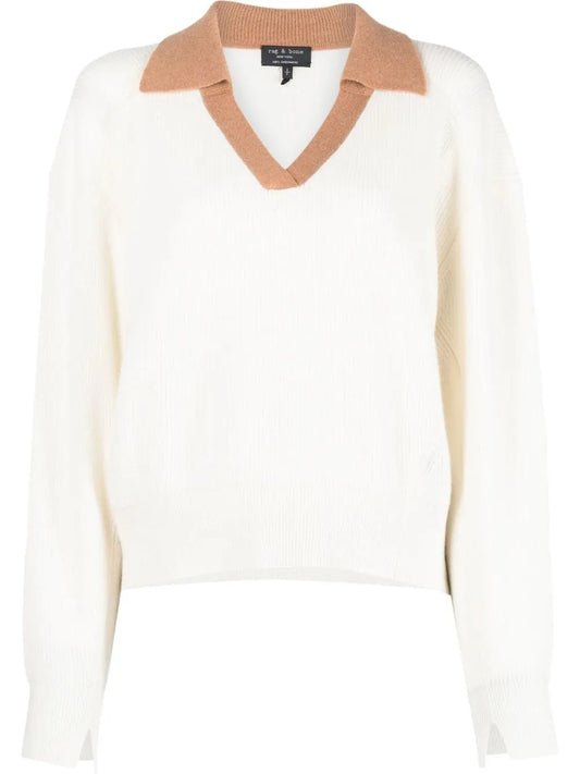 Collared Cashmere Jumper