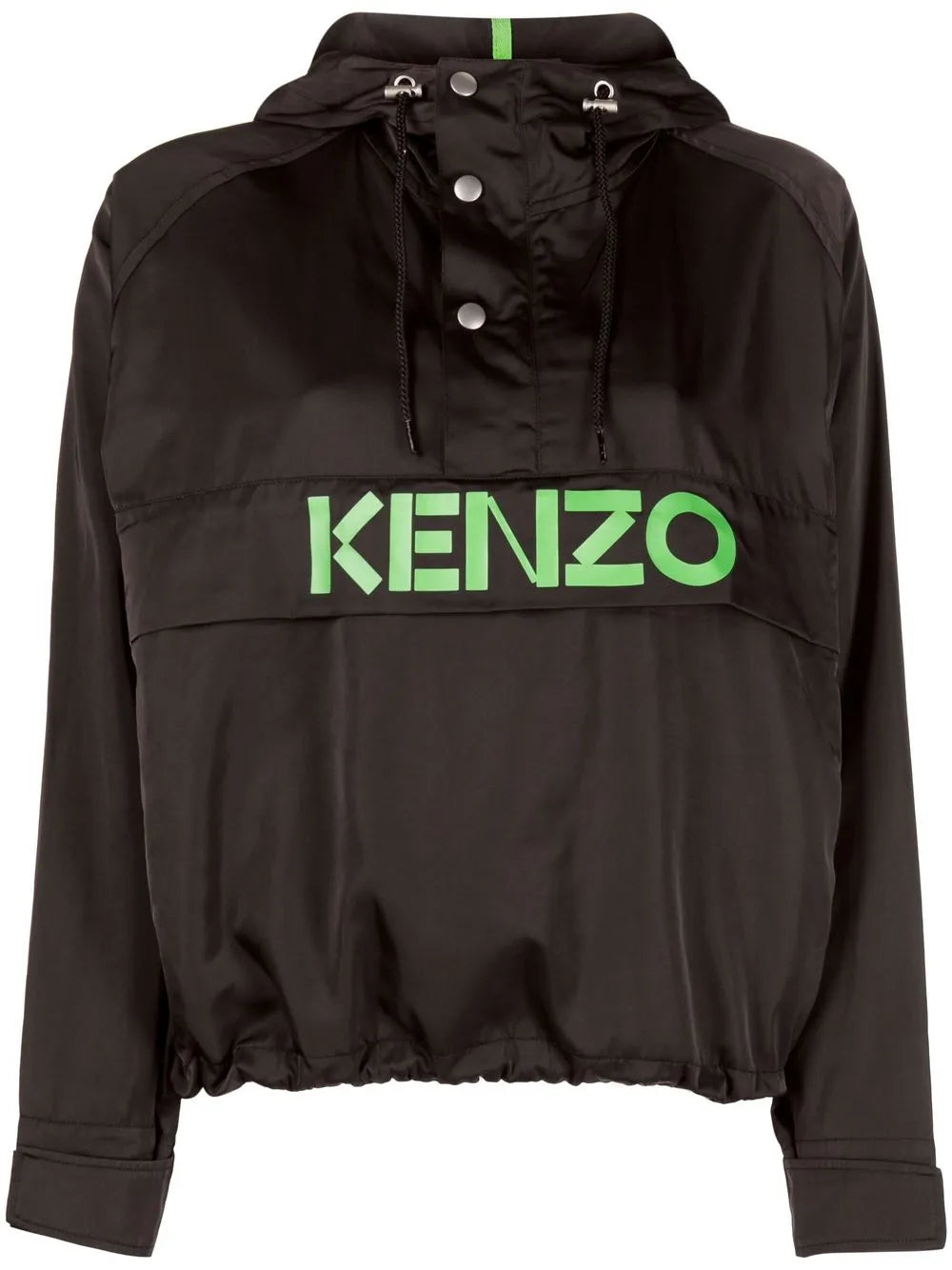 Logo-Print Hooded Jacket