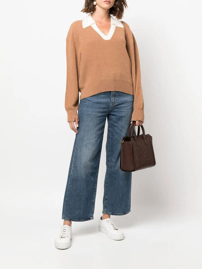Collared Cashmere Jumper