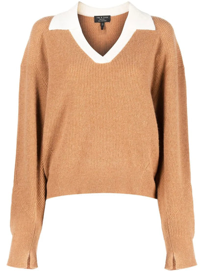 Collared Cashmere Jumper