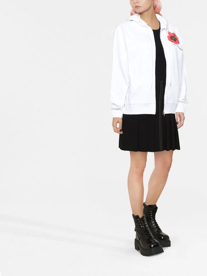 Boke Flower Zip-Up Hoodie