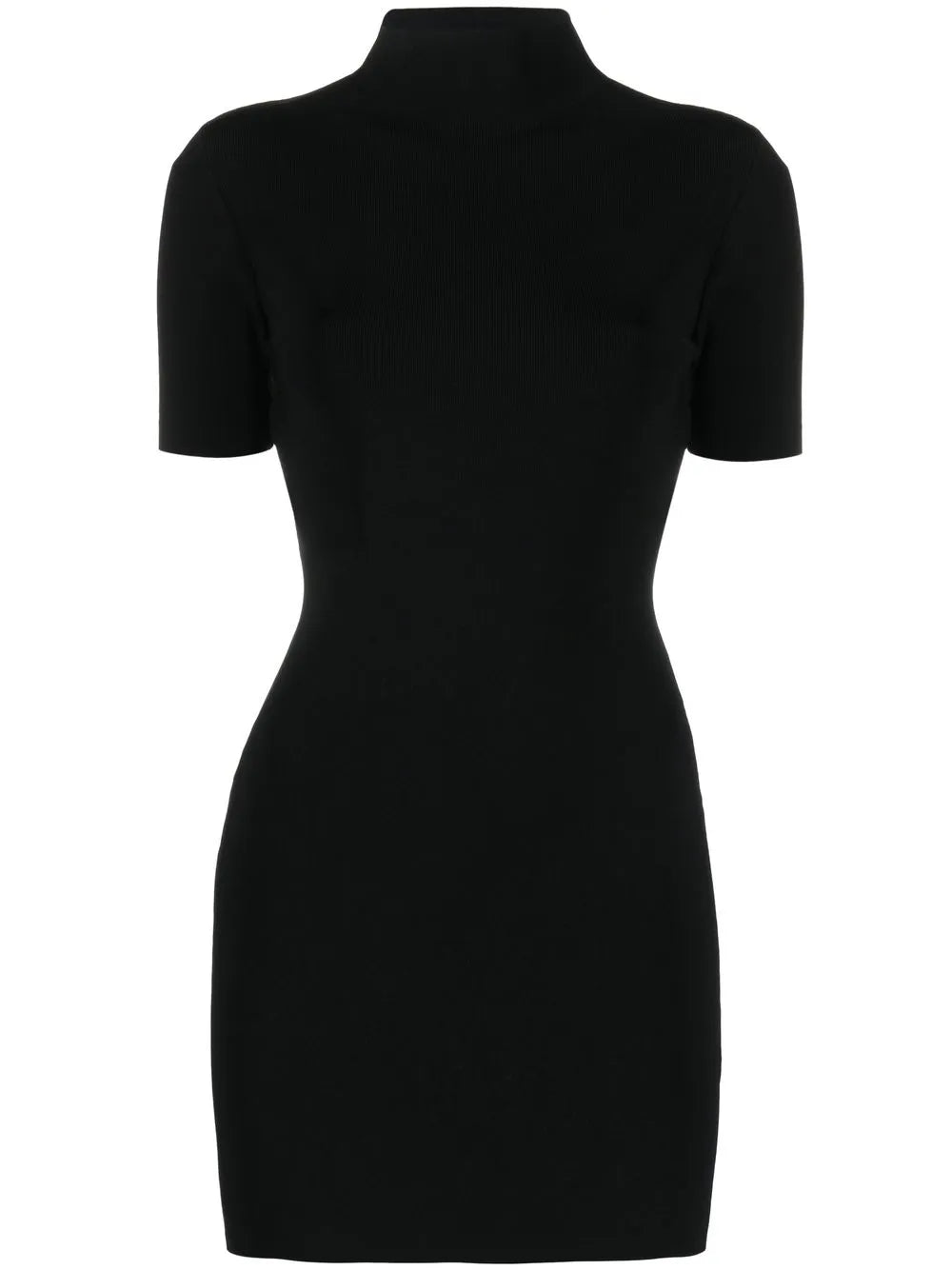 Open-Back Knitted Minidress