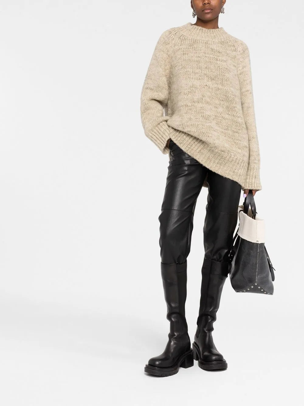 Botanical Dye Crew-Neck Jumper