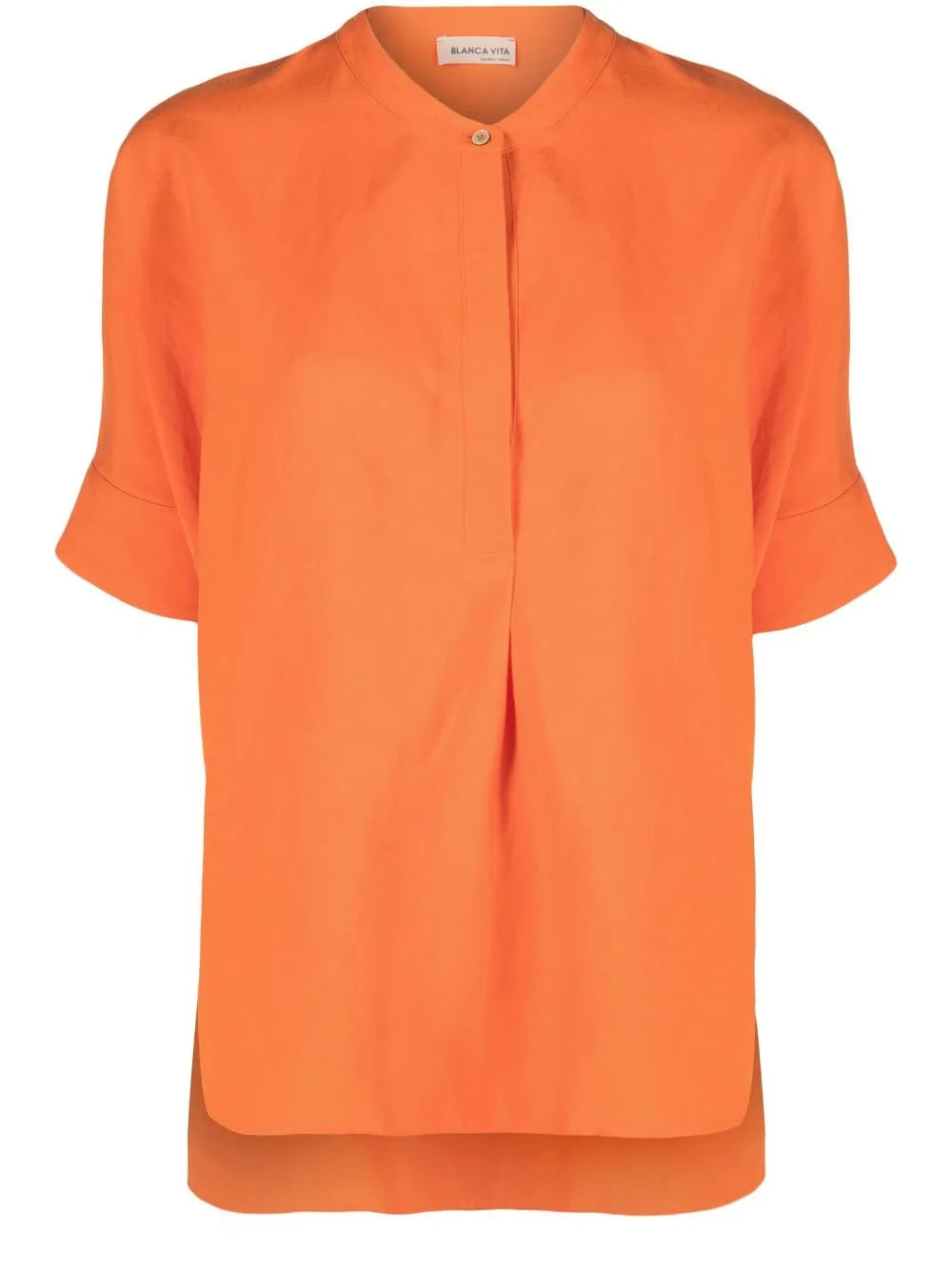 Linen-Blend Shirt