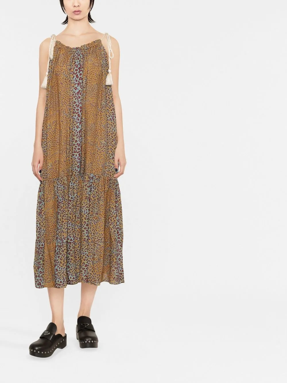 Cari Leopard-Print Dress