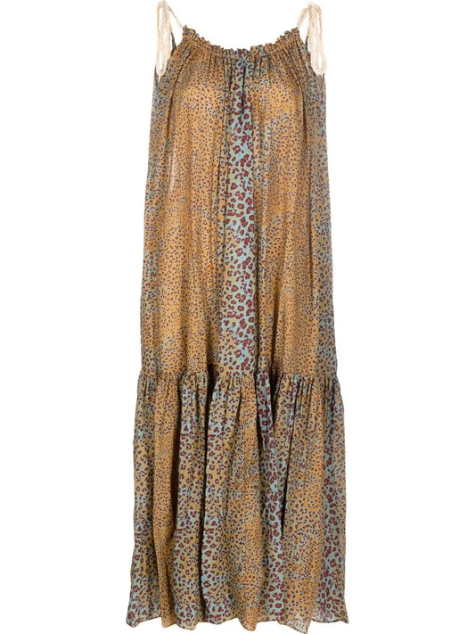 Cari Leopard-Print Dress