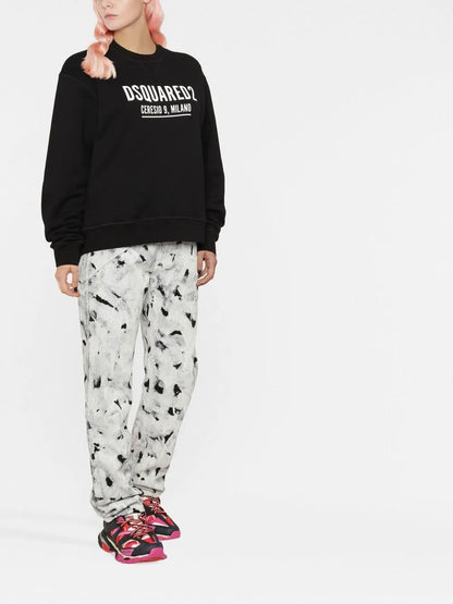 Logo-Print Crew-Neck Sweatshirt