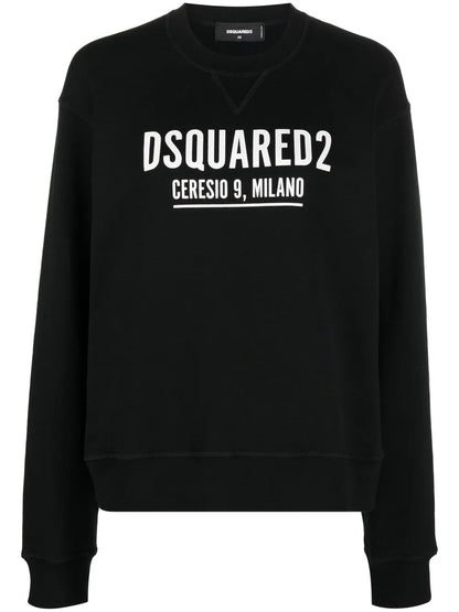 Logo-Print Crew-Neck Sweatshirt