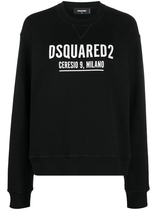 Logo-Print Crew-Neck Sweatshirt