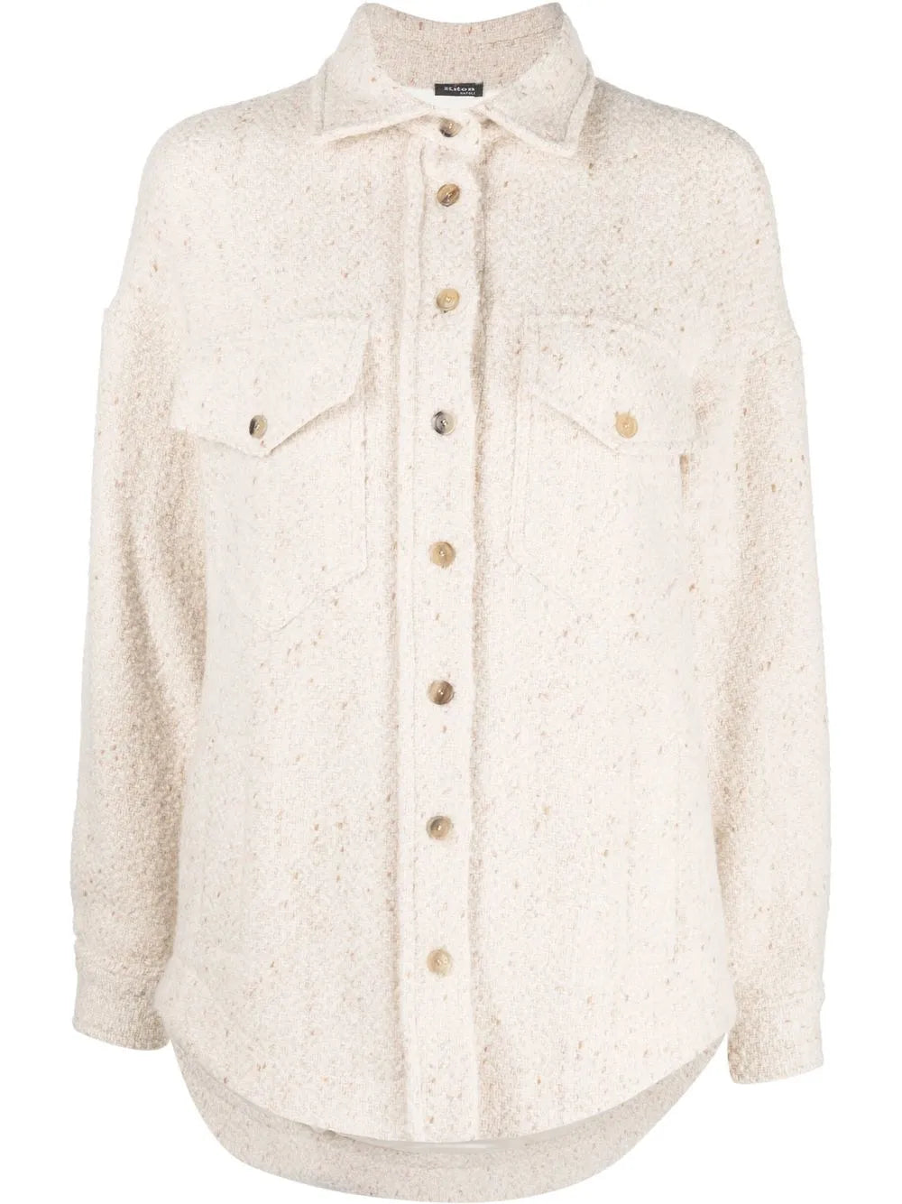 Wool-Blend Shirt Jacket