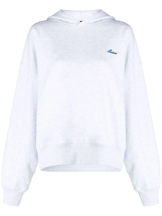 Logo-Embroidered Oversized Hoodie