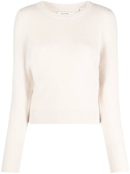 Ribbed-Knit Cashmere Sweater