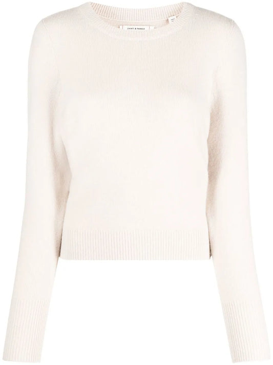 Ribbed-Knit Cashmere Sweater