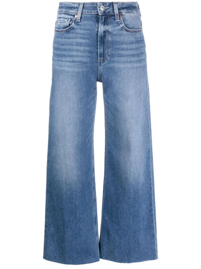 Anessa Cropped Wide-Leg Jeans