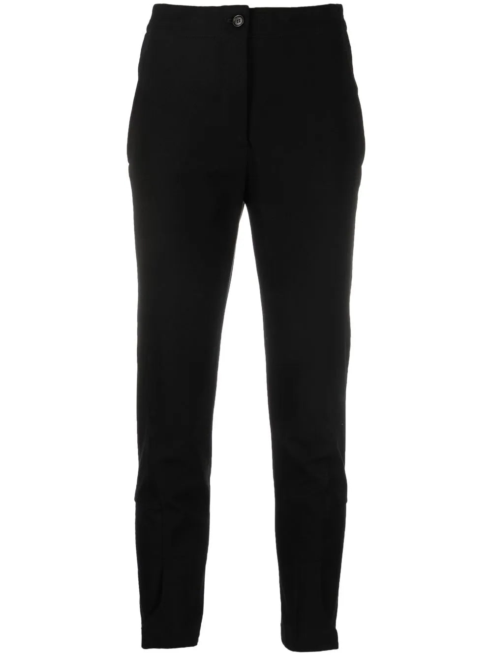 Slim-Fit High-Waisted Trousers