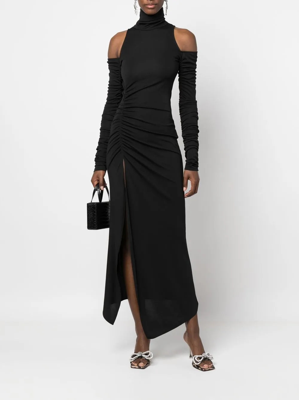 Ruched Jersey Dress