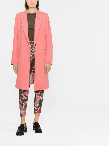 Single-Breasted Wool-Cashmere Coat