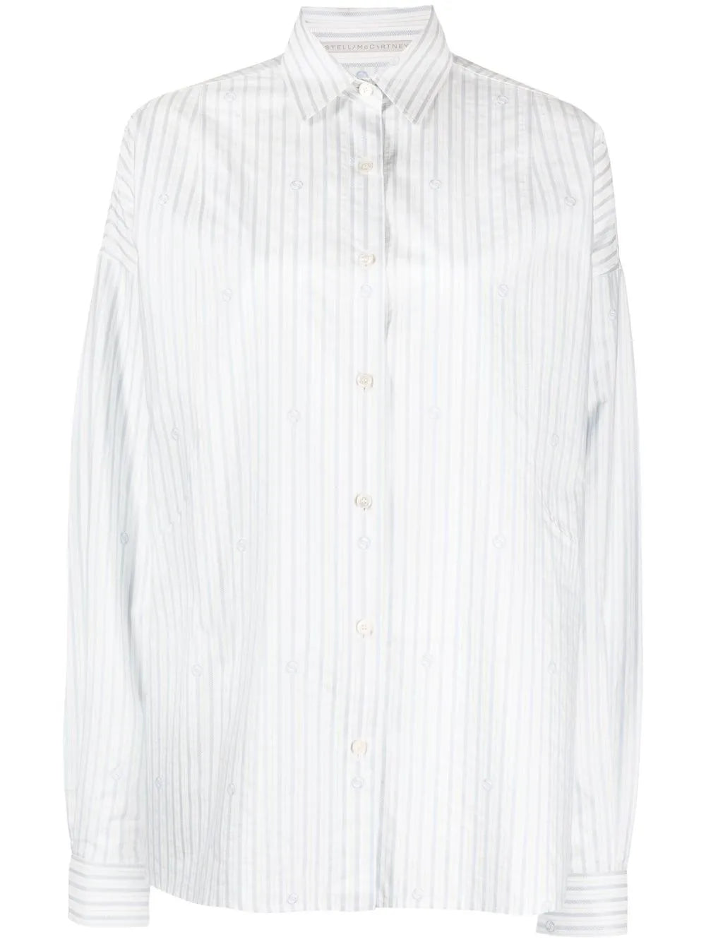 Stripe-Print Long-Sleeved Shirt