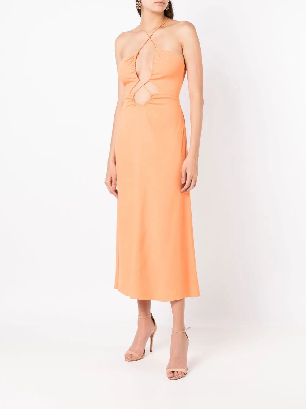 Yasmin Cut-Out Detail Long Dress
