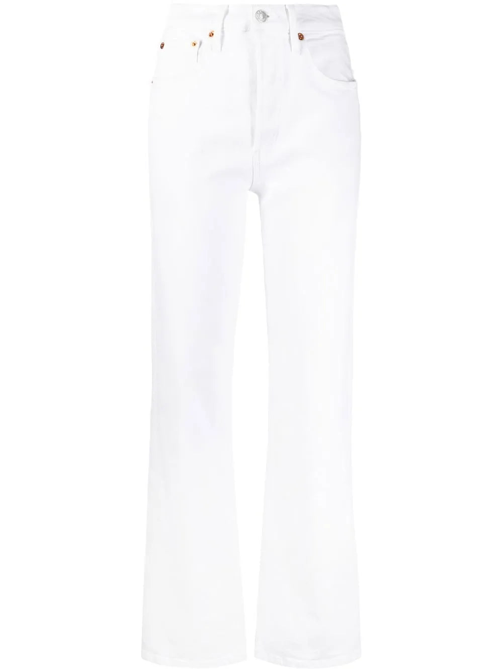 Straight-Leg High-Rise Jeans