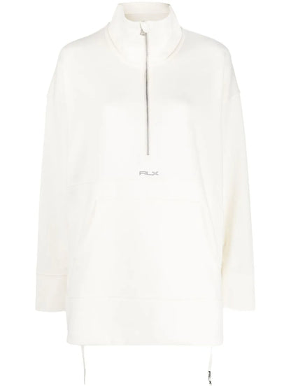 Oversized Quarter-Zip Sweatshirt