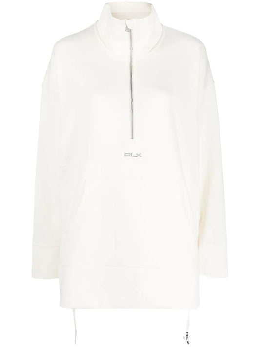 Oversized Quarter-Zip Sweatshirt