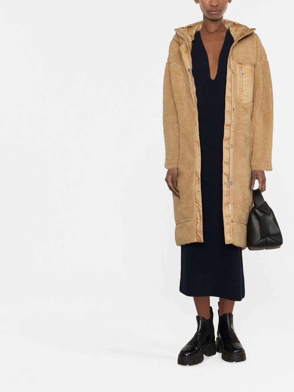 Padded Teddy-Fleece Parka
