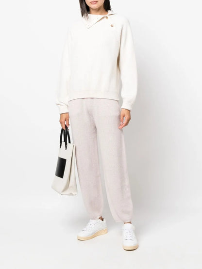 Recycled Cashmere Knit Joggers