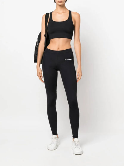 Logo Print Leggings