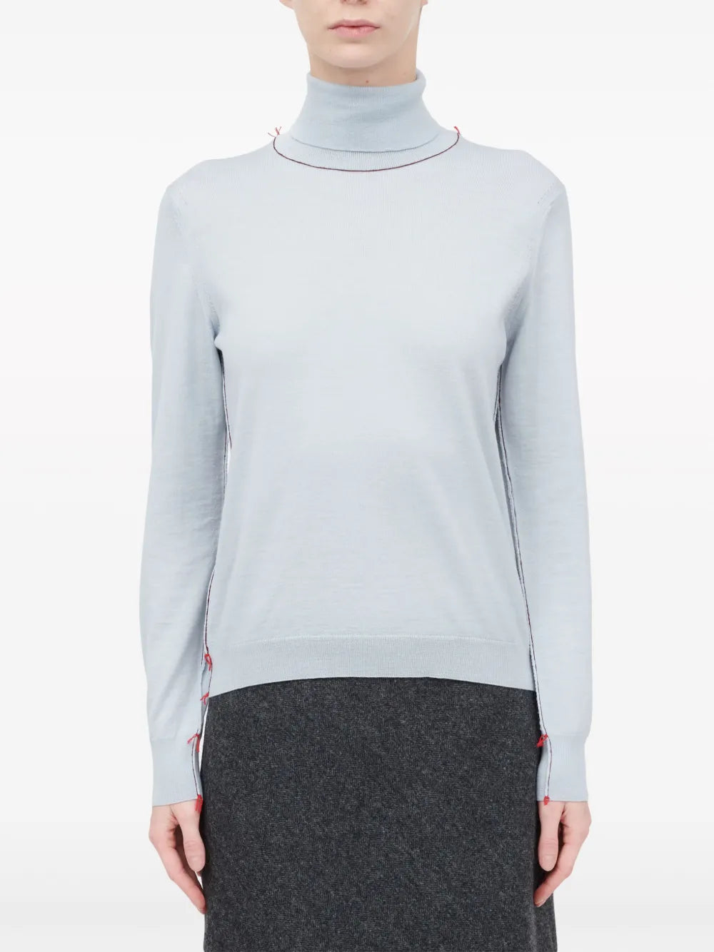 Work-In-Progress High-Neck Jumper