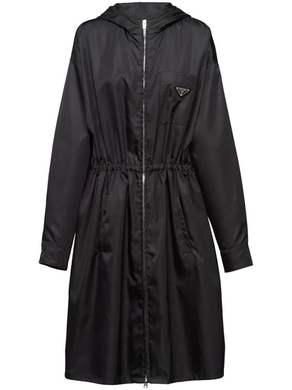 Re-Nylon Hooded Raincoat