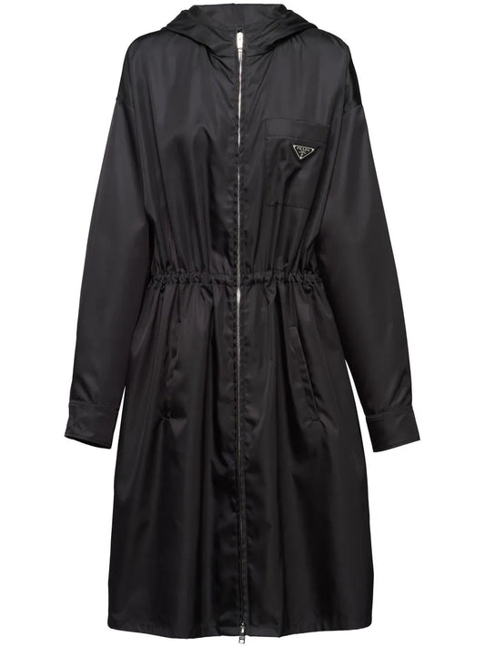 Re-Nylon Hooded Raincoat