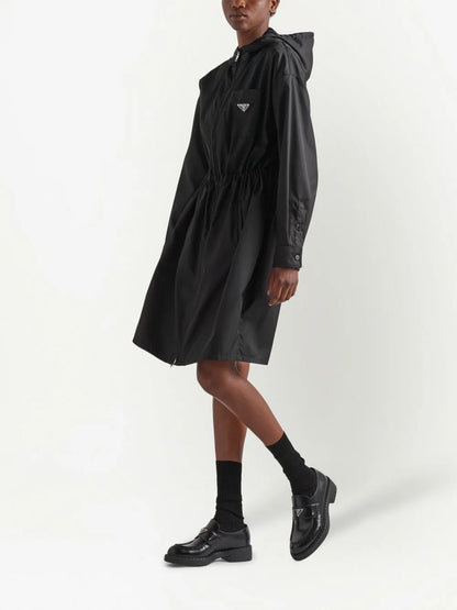 Re-Nylon Hooded Raincoat