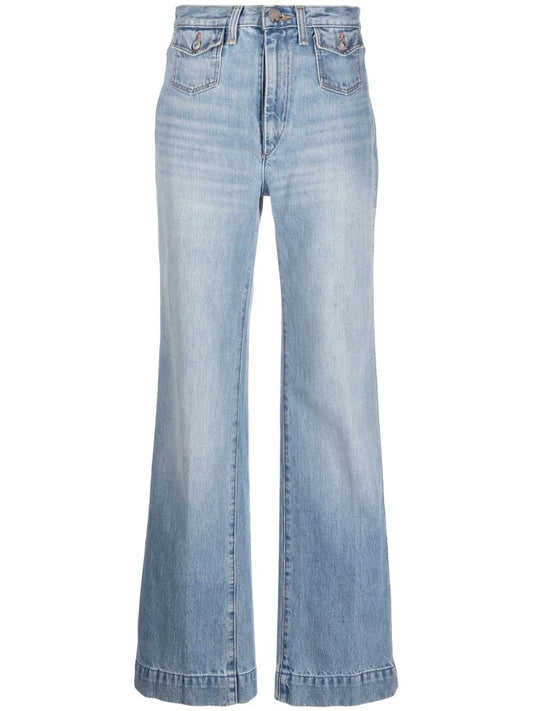 70S' Wide-Leg Jeans