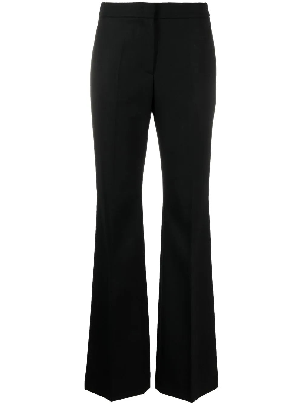 High-Waisted Straight-Leg Trousers