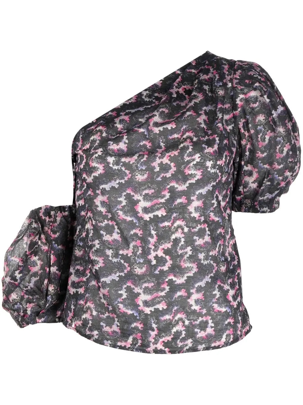 Liddy Asymmetric Cotton Top