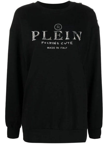 Logo-Print Crew-Neck Sweatshirt