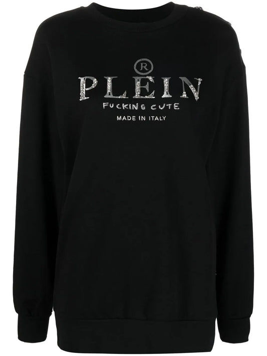 Logo-Print Crew-Neck Sweatshirt